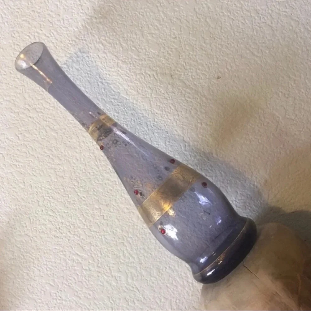 Antique 1920s Italian decanter and glass set